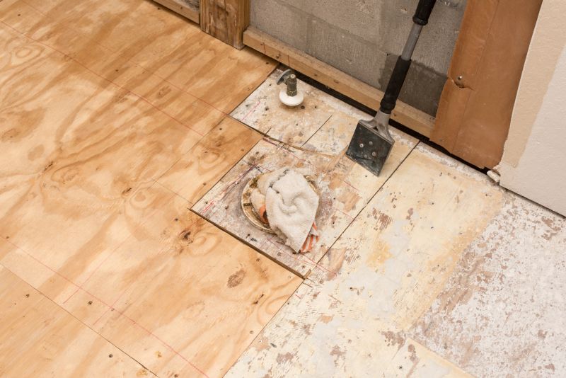 Damaged Subfloor Sections